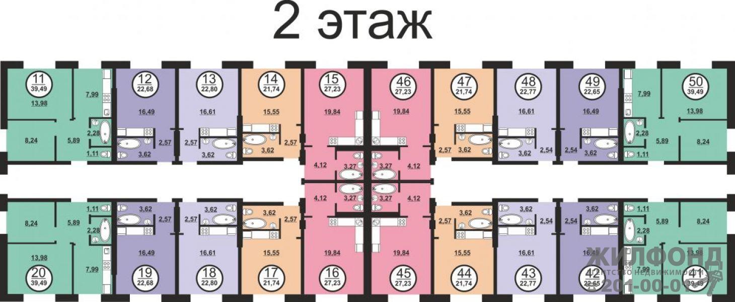 Купить квартиру в новостройке по адресу Октябрьская, 75/7 стр дом 7