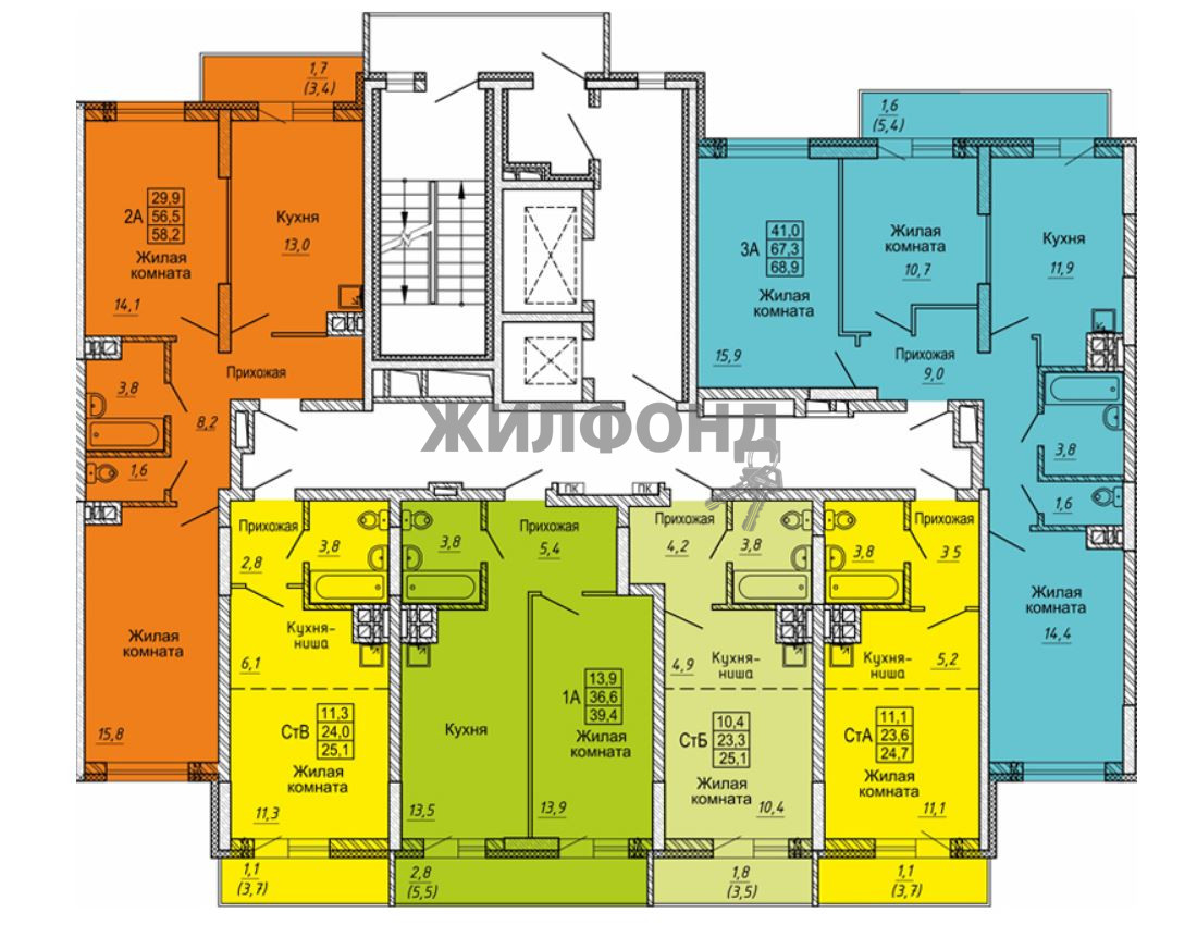 Купить квартиру в новостройке по адресу Петухова, 162 Дом 1 (сек.2,3)