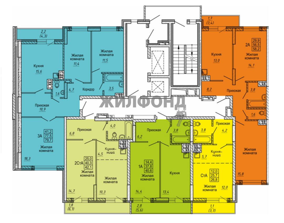 Купить квартиру в новостройке по адресу Петухова, 162 Дом 1 (сек.2,3)