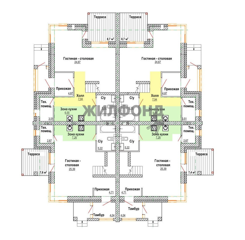 Купить квартиру в новостройке по адресу Березовая, 9/2