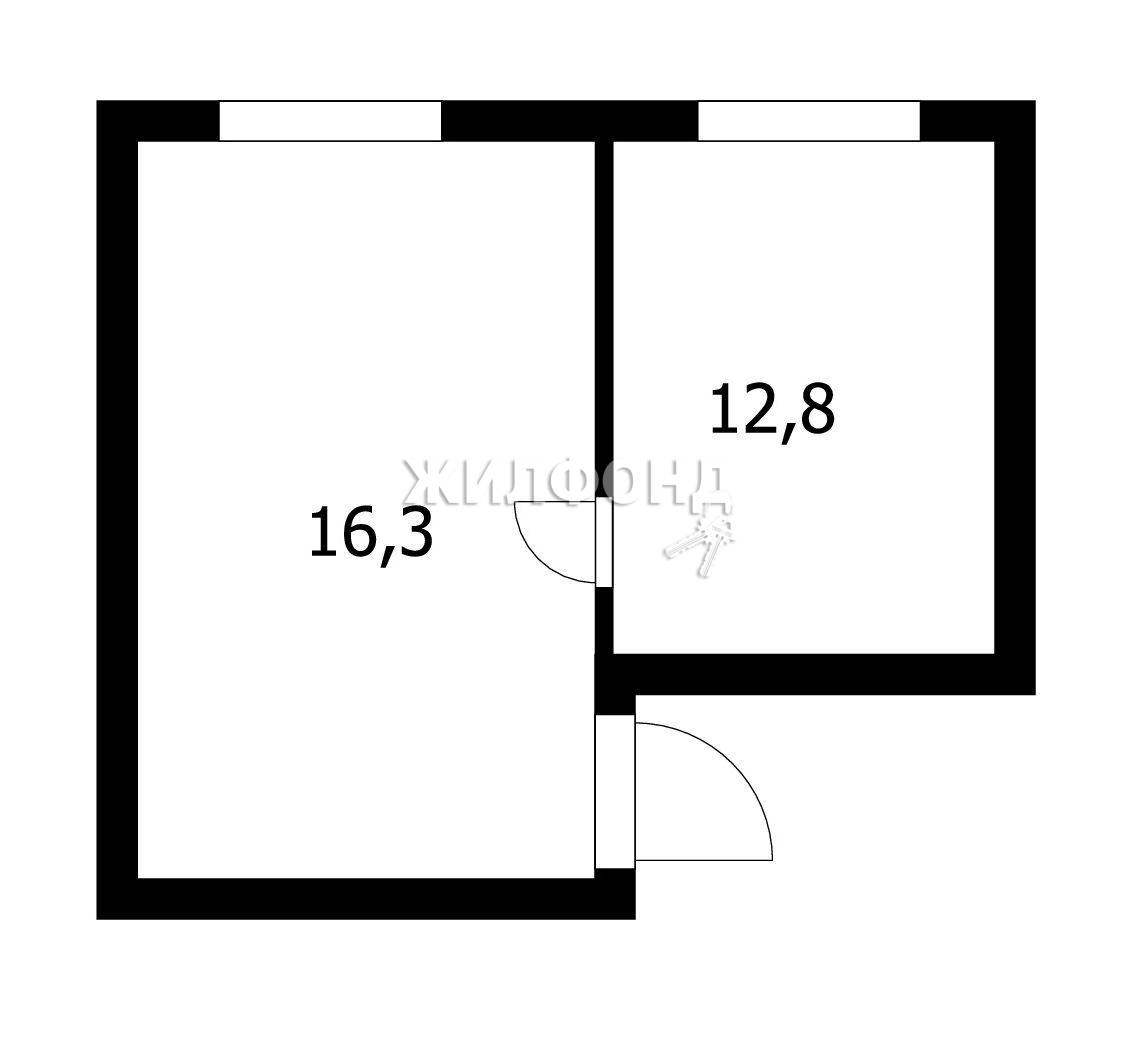 Комната Богдана Хмельницкого, д.107/1 Калининский район, 7 этаж, площадь 29  кв.м стоимость 1950 тыс.руб Чистая продажа (вариант №928846)