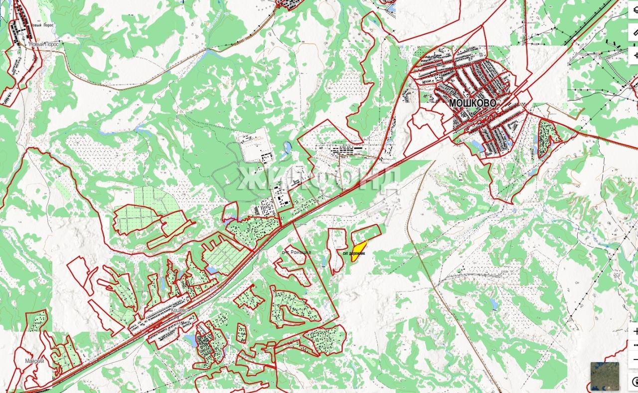 Карта мошково новосибирской области