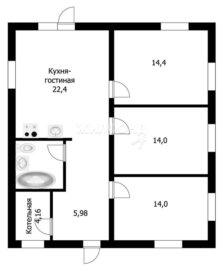 Купить дом в г.Марусино - вариант 8054149311 | Жилфонд